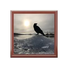 Load image into Gallery viewer, 'Land of Ravens, Gold and Diamonds' Jewelry Box