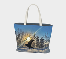 Load image into Gallery viewer, 'Winter Light' Market Tote