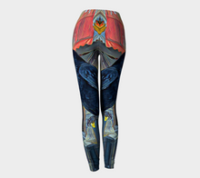 Load image into Gallery viewer, 'Gold Range Raven' Leggings