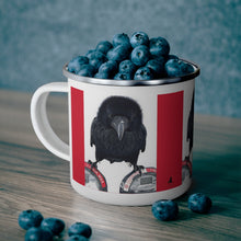 Load image into Gallery viewer, 'One Hour Max' Enamel Camping Mug