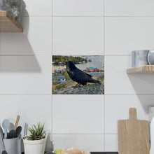 Load image into Gallery viewer, 'Watching the Sunrise' Ceramic Art Tile