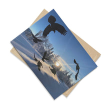 Load image into Gallery viewer, 'Ballet in Blue' Ceramic Art Tile