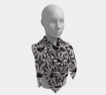 Load image into Gallery viewer, 'Raven Web' Silk Square Scarf