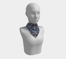 Load image into Gallery viewer, 'Family Gathering' Silk Square Scarf