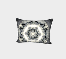 Load image into Gallery viewer, 'Silver Light II' Bed Pillow Sham