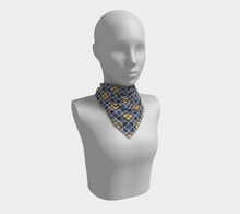 Load image into Gallery viewer, 'Tranquility' Silk Square Scarf