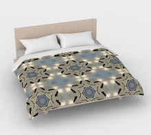 Load image into Gallery viewer, &#39;Icy Sky&#39; Duvet Cover
