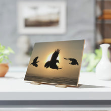 Load image into Gallery viewer, 'Sun Dancers' Ceramic Art Tile