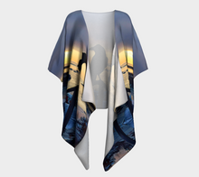 Load image into Gallery viewer, 'Prince of Back Bay' Silk Draped Kimono