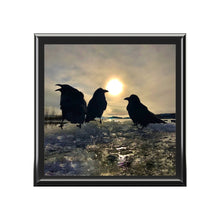 Load image into Gallery viewer, 'Ravens on Ice' Jewelry Box