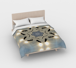 'Icy Sky' Duvet Cover