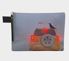 Load image into Gallery viewer, 'Ice Fog Taxi' Zipper Carry-All