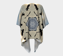 Load image into Gallery viewer, 'Icy Sky' Silk Draped Kimono