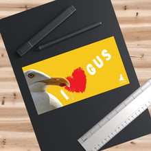 Load image into Gallery viewer, 'I Love Gus' Bumper Sticker (Yellow)