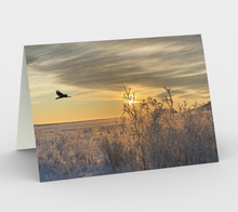Load image into Gallery viewer, 'Golden Sky' Art Cards (Set of 3)