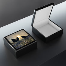 Load image into Gallery viewer, 'Ravens on Ice' Jewelry Box