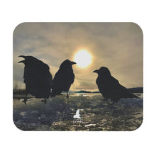 Load image into Gallery viewer, 'Ravens on Ice' Mouse Pad