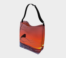 Load image into Gallery viewer, 'Sebastian at Dawn' Stretchy Day Tote