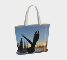 Load image into Gallery viewer, 'Into the Light' Market Tote