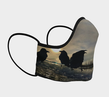 Load image into Gallery viewer, 'Ravens on Ice' Face Covering