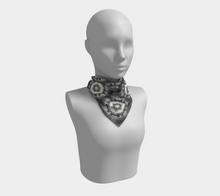 Load image into Gallery viewer, 'Silver Light II' Silk Square Scarf