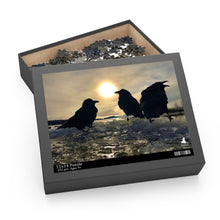 Load image into Gallery viewer, 'Ravens on Ice' Jigsaw Puzzle (120, 252, 500-Piece)
