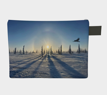 Load image into Gallery viewer, 'Long Shadows' Zipper Carry-All