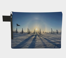 Load image into Gallery viewer, 'Long Shadows' Zipper Carry-All