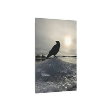 Load image into Gallery viewer, 'Land of Ravens, Gold and Diamonds' Metal Print