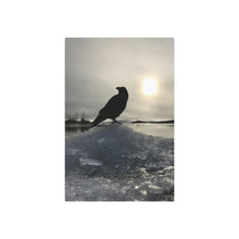 Load image into Gallery viewer, 'Land of Ravens, Gold and Diamonds' Metal Print
