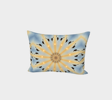 Load image into Gallery viewer, 'Raven Sunburst' Bed Pillow Sham