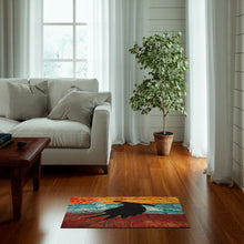 Load image into Gallery viewer, 'Ice Road Raven' Dornier Rug