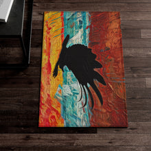Load image into Gallery viewer, 'Ice Road Raven' Dornier Rug