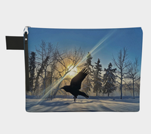 Load image into Gallery viewer, 'Winter Light' Zipper Carry-All