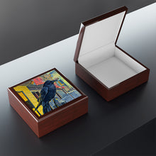 Load image into Gallery viewer, 'Gold Range Raven' Jewelry Box