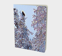 Load image into Gallery viewer, 'Trippy Trees' Notebook (Large)