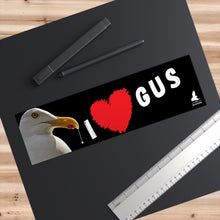 Load image into Gallery viewer, 'I Love Gus' Bumper Sticker (Black)