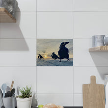 Load image into Gallery viewer, 'Watchers' Ceramic Art Tile