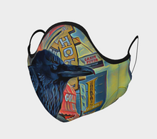 Load image into Gallery viewer, "Gold Range Raven" Face Covering