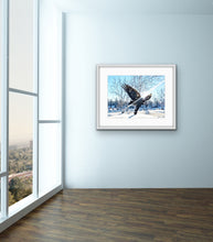 Load image into Gallery viewer, Snowy Raven