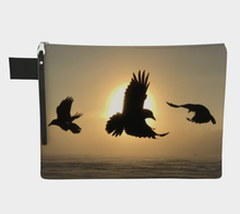 Load image into Gallery viewer, 'Sun Dancers' Zipper Carry-All