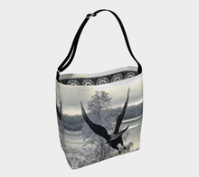 Load image into Gallery viewer, 'Silver Light' Stretchy Day Tote