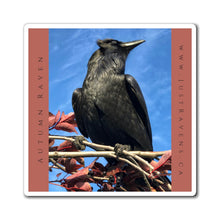 Load image into Gallery viewer, 'Autumn Raven' Magnet