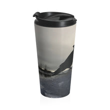 Load image into Gallery viewer, 'Land of Ravens, Gold and Diamonds' Stainless Steel Travel Mug