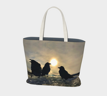 Load image into Gallery viewer, 'Ravens on Ice' Market Tote