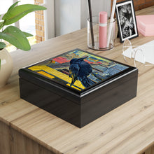 Load image into Gallery viewer, 'Gold Range Raven' Jewelry Box