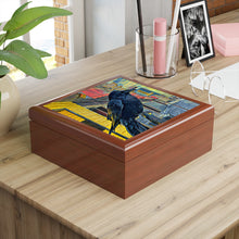 Load image into Gallery viewer, 'Gold Range Raven' Jewelry Box