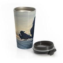 Load image into Gallery viewer, 'Watchers' Stainless Steel Travel Mug