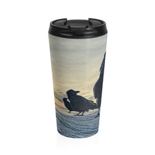Load image into Gallery viewer, 'Watchers' Stainless Steel Travel Mug