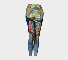 Load image into Gallery viewer, 'Gold Range Raven' Leggings